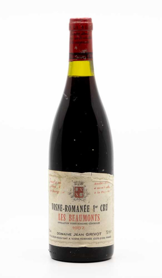 GRIVOT JEAN - Vosne Romanée 1er Cru les Beaumonts 1987