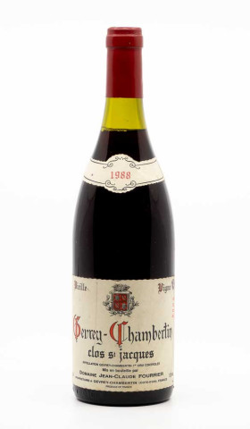 FOURRIER - Gevrey Chambertin 1er Cru Clos Saint Jacques 1988