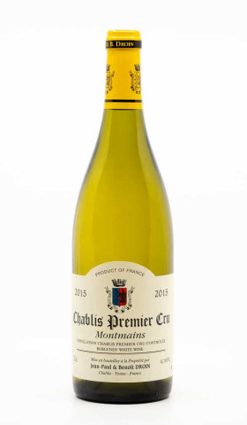 DROIN JEAN PAUL & BENOIT - Chablis 1er Cru Montmains 2015