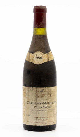 LAMY RENE - Chassagne-Montrachet  1er Cru Morgeot 1988