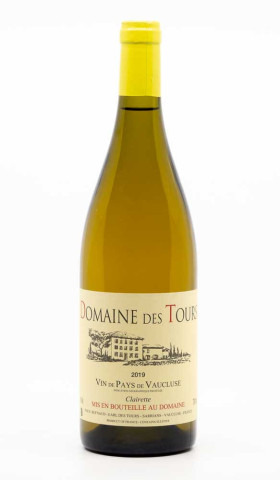 DOMAINE DES TOURS - Vin de Pays de Vaucluse Clairette 2019