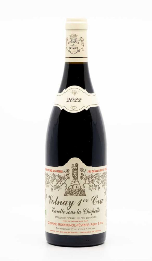 ROSSIGNOL FEVRIER - Volnay 1er Cru Carelle sous la Chapelle 2022 rouge, vin 1er cru de volnay 1er cru ROSSIGNOL FEVRIER - Volnay 1er Cru Carelle sous la Chapelle 2022 rouge, vin 1er cru de volnay 1er cru