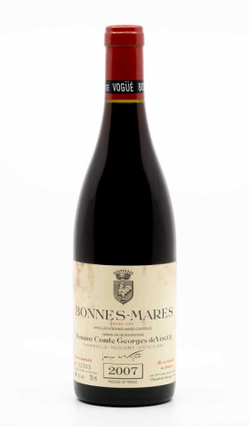 COMTE DE VOGUE - Bonnes Mares Grand Cru 2007 rouge, vin grand cru de bonnes mares