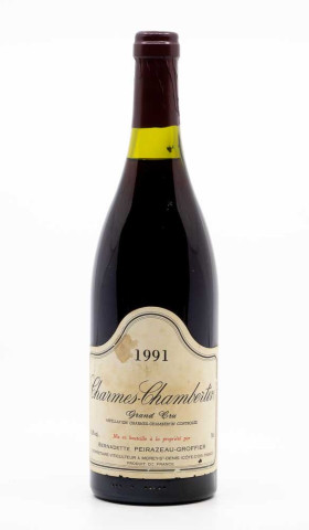 PEIRAZEAU GROFFIER - Charmes Chambertin Grand Cru 1991