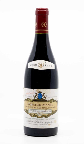 BICHOT ALBERT - Vosne Romanée 1er Cru aux Malconsorts 1998 rouge, vin 1er cru de vosne romanée 1er cru
