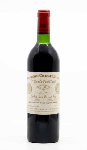 CHÂTEAU CHEVAL BLANC - Saint Emilion 1987