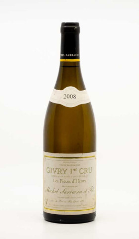 SARRAZIN MICHEL - Givry 1er Cru Pièces d'Henry 2008 blanc, vin 1er cru de givry 1er cru