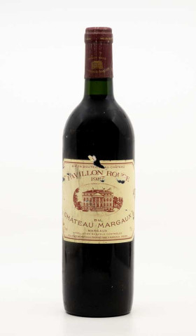 CHÂTEAU MARGAUX - Pavillon Rouge 1987 rouge, vin  de margaux