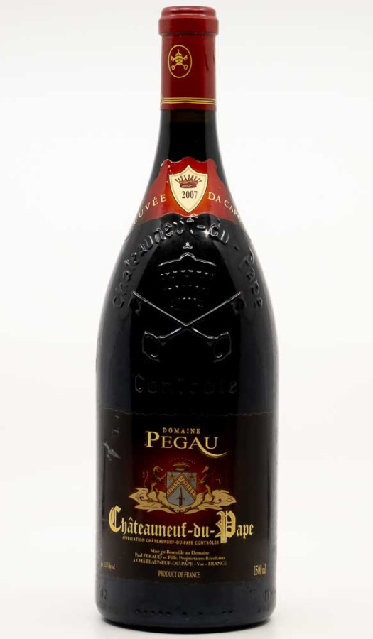 DOMAINE DU PEGAU - Châteauneuf du Pape Cuvée Da Capo 2007 Magnum rouge, vin  de châteauneuf du pape