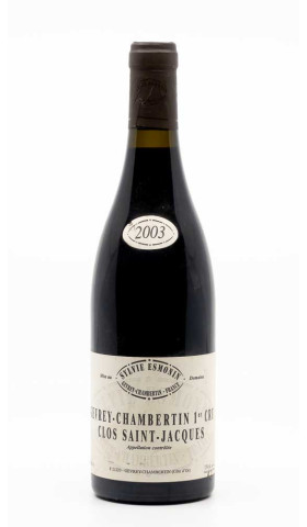 ESMONIN SYLVIE - Gevrey Chambertin 1er Cru Clos Saint Jacques