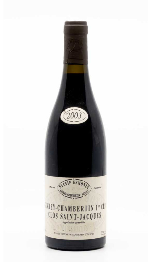 ESMONIN SYLVIE - Gevrey Chambertin 1er Cru Clos Saint Jacques