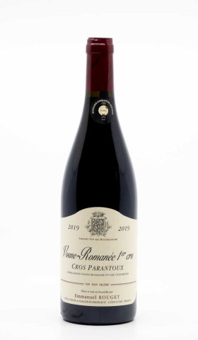 ROUGET EMMANUEL - Vosne Romanée 1er Cru Cros Parantoux 2019 rouge, vin 1er cru de vosne romanée 1er cru