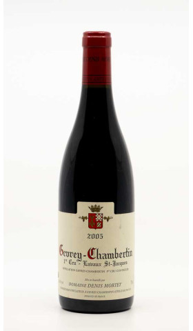 MORTET DENIS - Gevrey Chambertin 1er Cru Lavaux Saint Jacques 2005 red, wine 1er cru from gevrey chambertin 1er cru