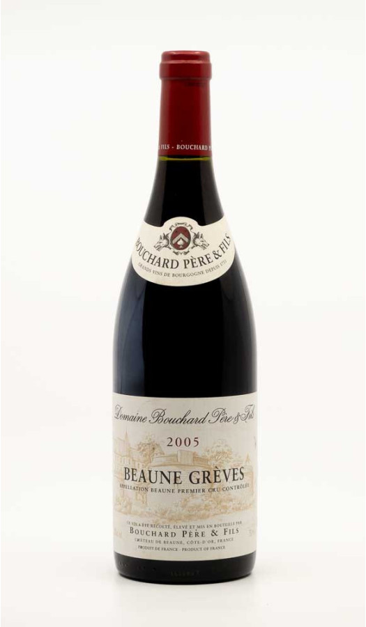 BOUCHARD PERE & FILS - Beaune 1er Cru Grèves 2005 red, wine 1er cru from beaune 1er cru