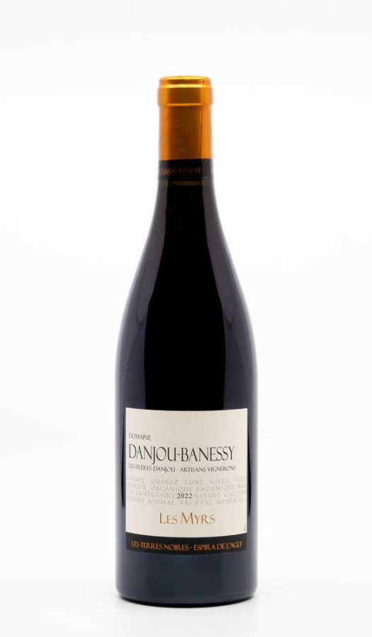 DANJOU BANESSY - Côtes Catalanes les Myrs rouge 2022 rouge, vin  de côtes catalanes