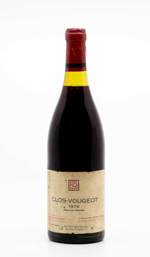 ENGEL RENE - Clos Vougeot Grand Cru 1976 rouge, vin grand cru de clos vougeot