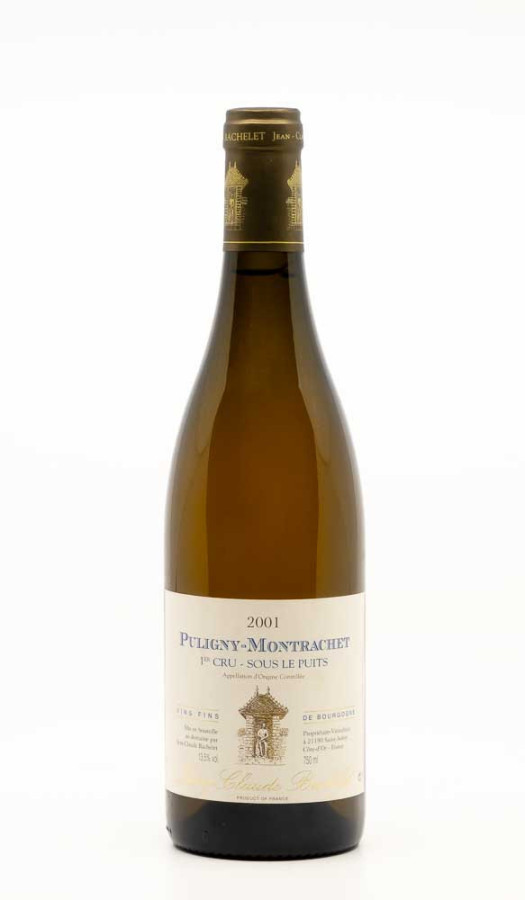 BACHELET JEAN CLAUDE - Puligny Montrachet 1er Cru Sous le Puit 2001 blanc, vin 1er cru de puligny montrachet 1er cru