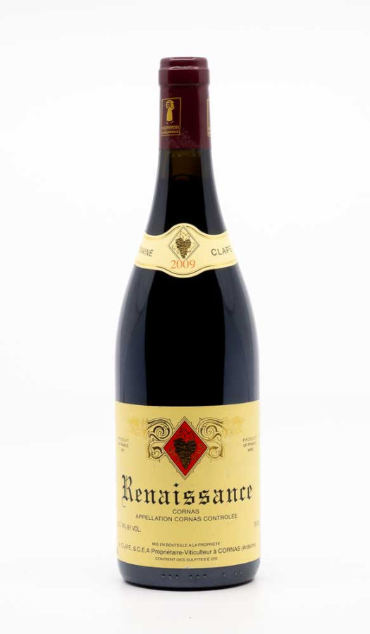CLAPE AUGUSTE - Cornas Renaissance 2009 red, wine  from cornas