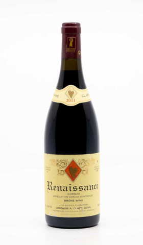 CLAPE AUGUSTE - Cornas Renaissance 2011 red, wine  from cornas