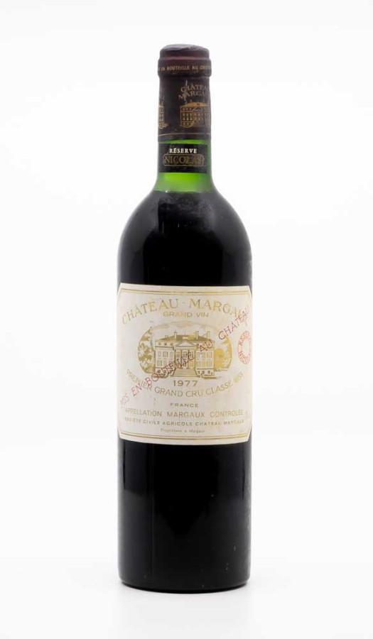CHÂTEAU MARGAUX - Margaux 1977 red, wine  from margaux