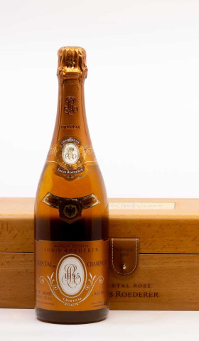 LOUIS ROEDERER - Cristal Rosé 1995 rosé, wine  from champagne