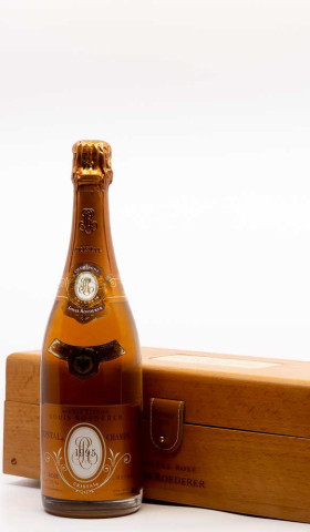 LOUIS ROEDERER - Cristal Rosé 1995 rosé, wine  from champagne
