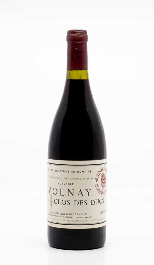 MARQUIS D'ANGERVILLE - Volnay 1er Cru Clos des Ducs 2002 MARQUIS D'ANGERVILLE - Volnay 1er Cru Clos des Ducs 2002
