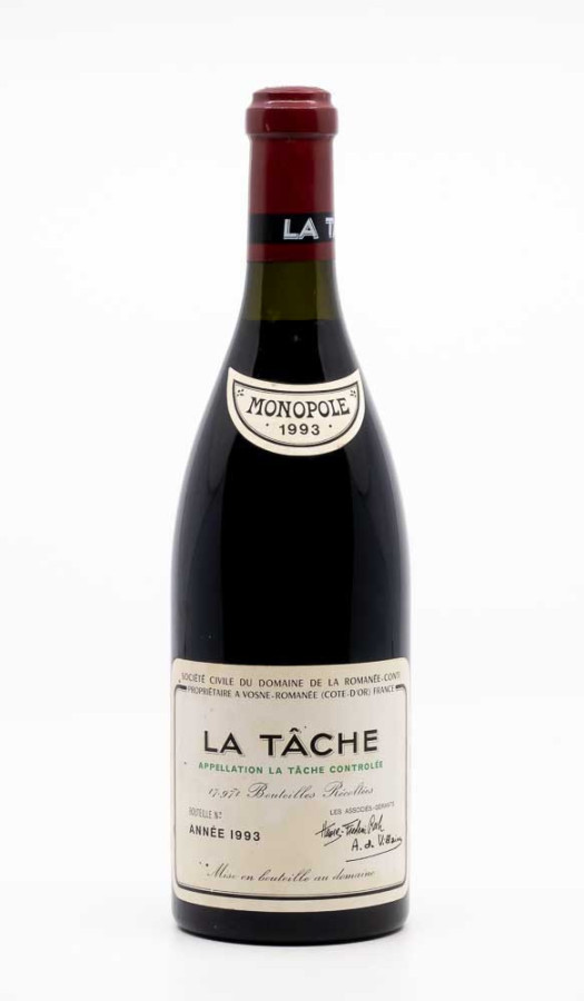 DOMAINE DE LA ROMANEE CONTI - La Tâche Grand Cru 1993 DOMAINE DE LA ROMANEE CONTI - La Tâche Grand Cru 1993