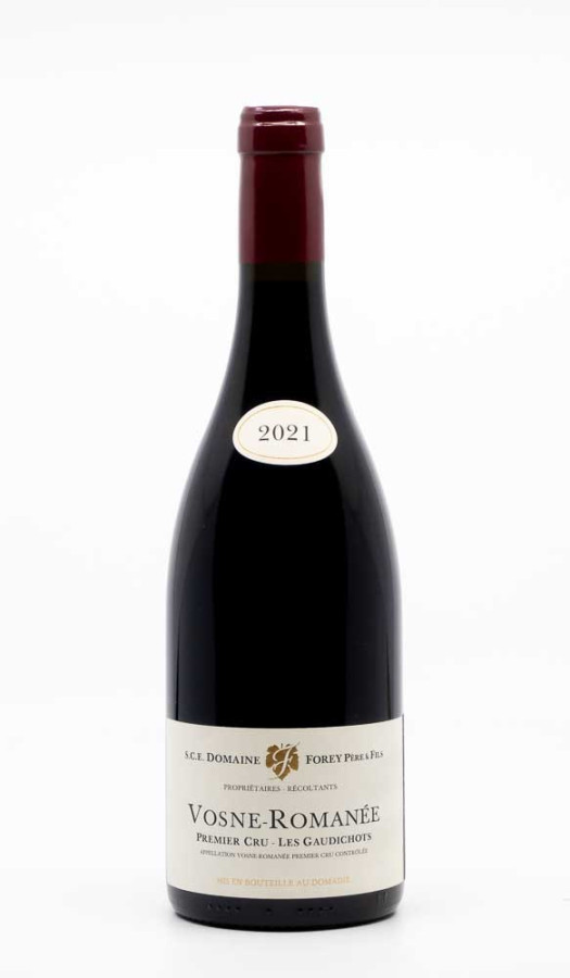 FOREY - Vosne Romanée 1er Cru les Gaudichots 2021 rouge, vin 1er cru de vosne romanée 1er cru