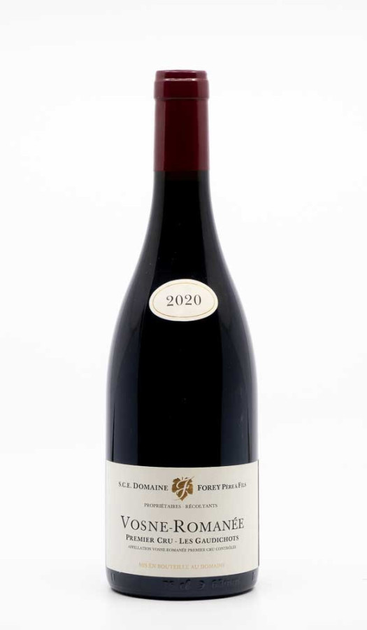 FOREY - Vosne Romanée 1er Cru les Gaudichots 2020 rouge, vin 1er cru de vosne romanée 1er cru
