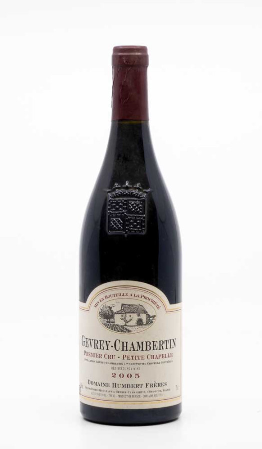 HUMBERT - Gevrey Chambertin 1er Cru Petite Chapelle 2005