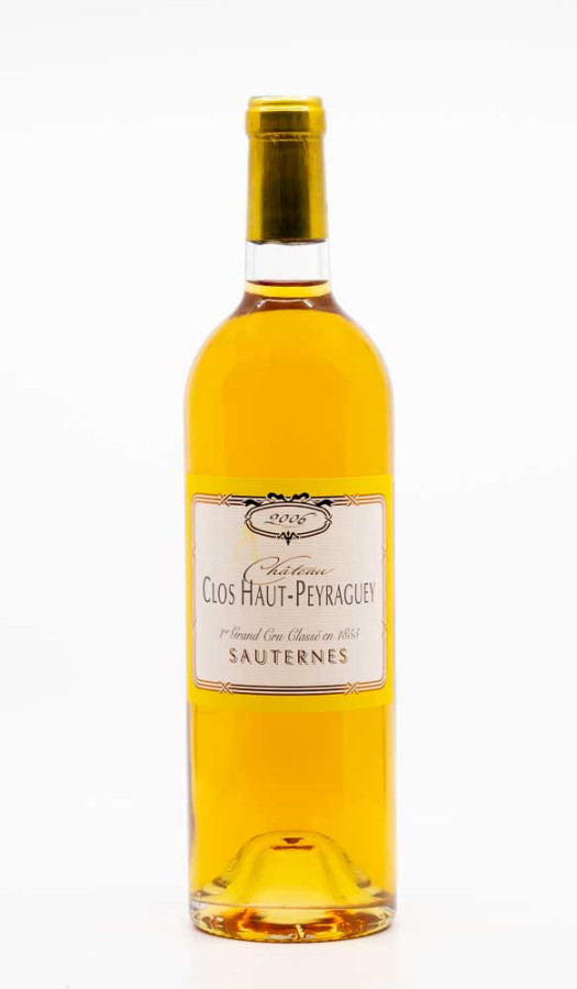 CHÂTEAU CLOS HAUT PEYRAGUEY - Sauternes 2006