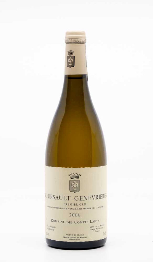 COMTES LAFON - Meursault 1er Cru Genevrières 2006 blanc, vin 1er cru de meursault 1er cru