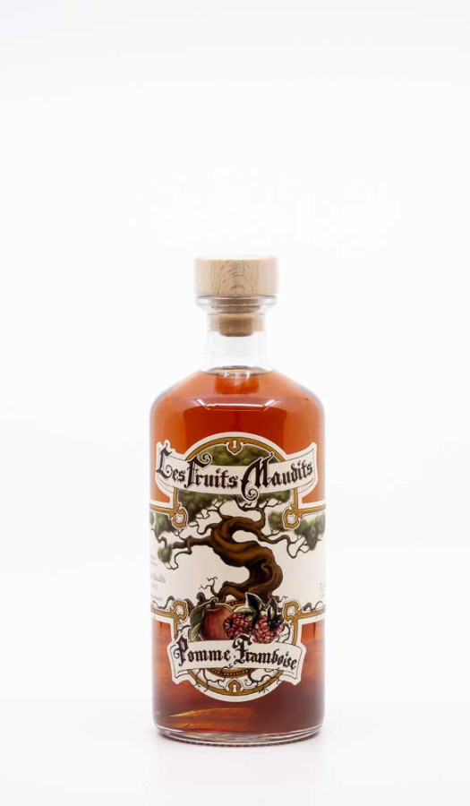 LES FRUITS MAUDITS - Liqueur de Pomme Framboise