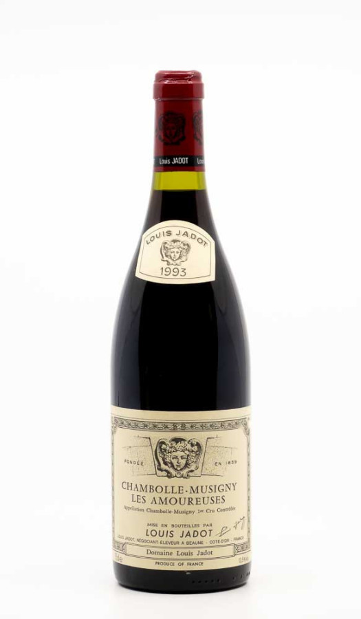 JADOT LOUIS - Chambolle Musigny 1er Cru les Amoureuses 1993 JADOT LOUIS - Chambolle Musigny 1er Cru les Amoureuses 1993