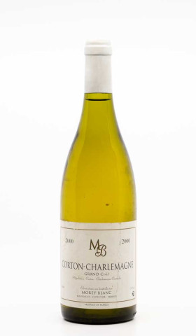 MOREY BLANC - Corton Charlemagne Grand Cru 2000 blanc, vin grand cru de corton charlemagne