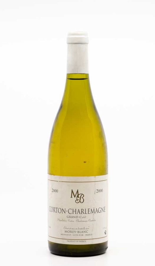 MOREY BLANC - Corton Charlemagne Grand Cru 2000 blanc, vin grand cru de corton charlemagne