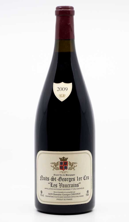 CHICOTOT - Nuits Saint Georges 1er Cru Les Vaucrains 2009 Magnum rouge, vin 1er cru de nuits saint georges 1er cru