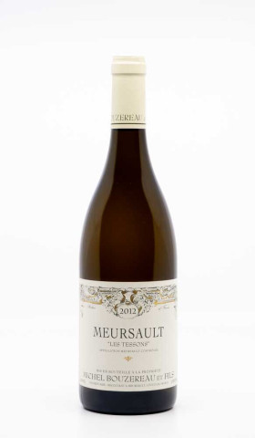 BOUZEREAU MICHEL - Meursault Tessons 2012 blanc, vin village de meursault