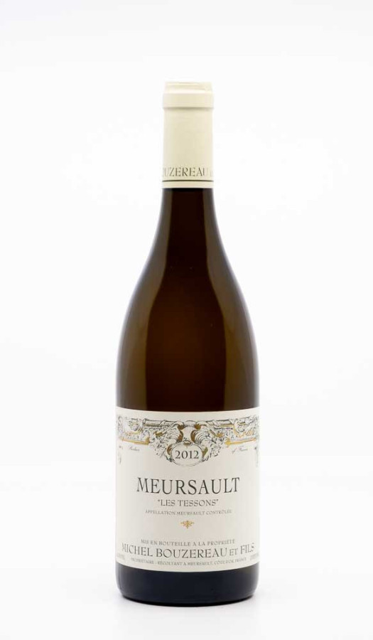 BOUZEREAU MICHEL - Meursault Tessons 2012 blanc, vin village de meursault