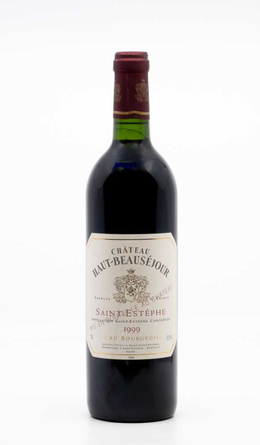 CHÂTEAU HAUT BEAUSEJOUR - Saint Estèphe 1999