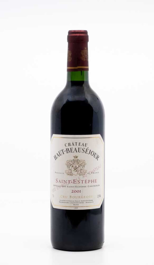 CHÂTEAU HAUT BEAUSEJOUR - Saint Estèphe 2001 CHÂTEAU HAUT BEAUSEJOUR - Saint Estèphe 2001