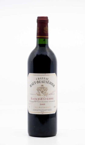 CHÂTEAU HAUT BEAUSEJOUR - Saint Estèphe 2001