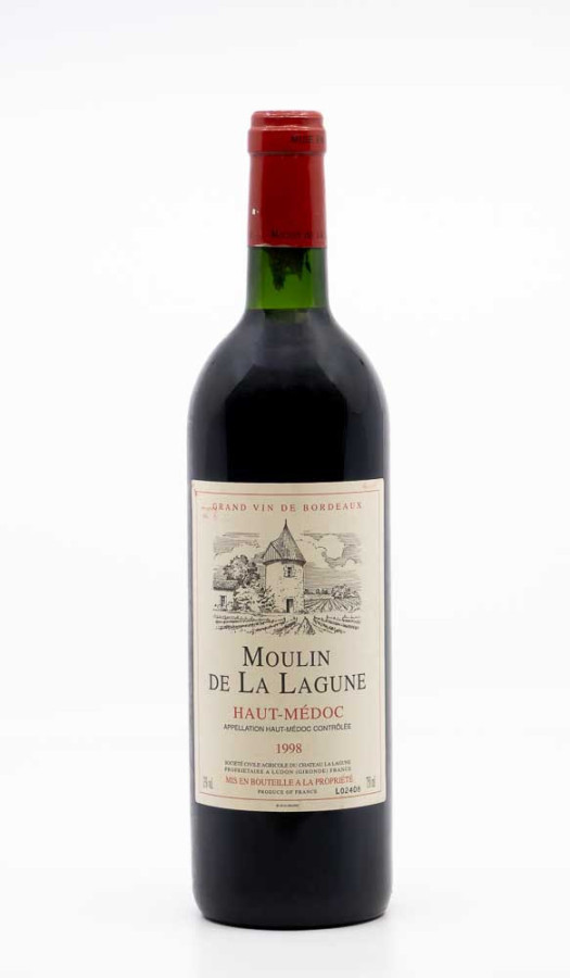 CHÂTEAU MOULIN DE LA LAGUNE - Haut Médoc 1998 CHÂTEAU MOULIN DE LA LAGUNE - Haut Médoc 1998