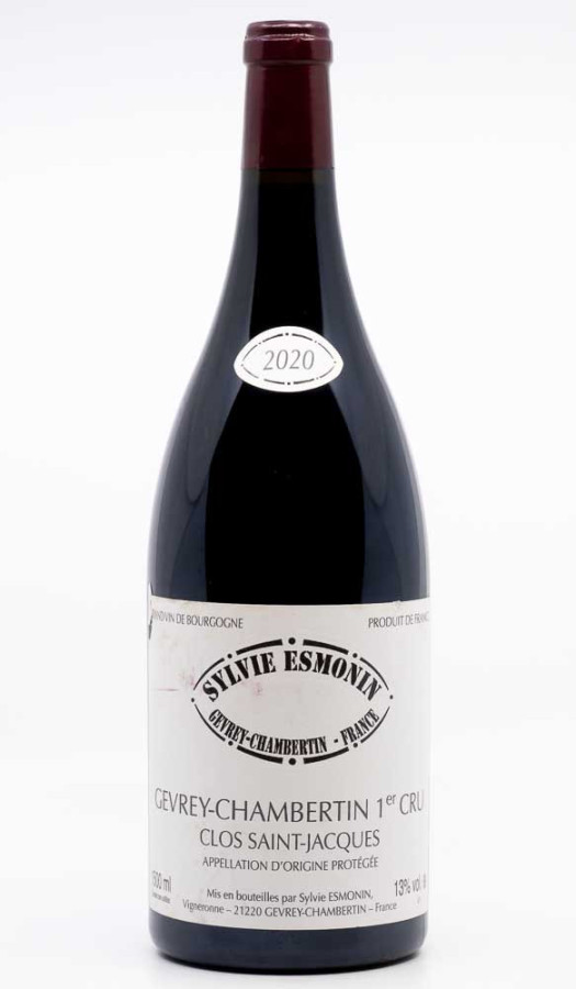 ESMONIN SYLVIE - Gevrey Chambertin 1er Cru Clos Saint Jacques 2020 Magnum
