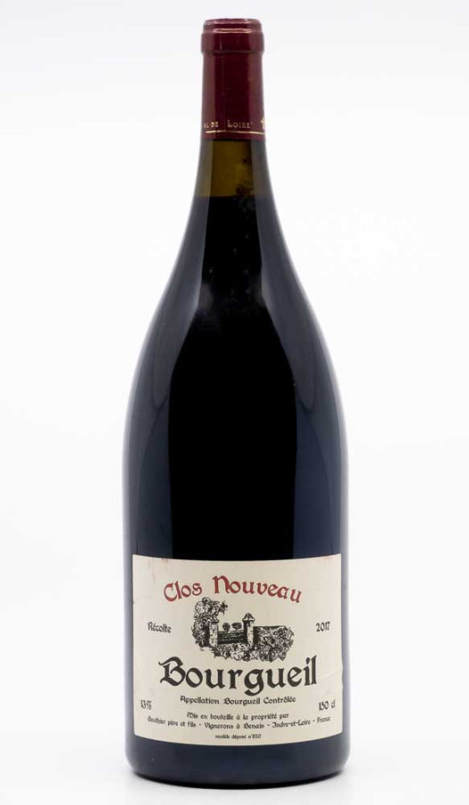 DOMAINE DU BEL AIR - Bourgueil Clos Nouveau 2017 Magnum red, wine  from bourgueil