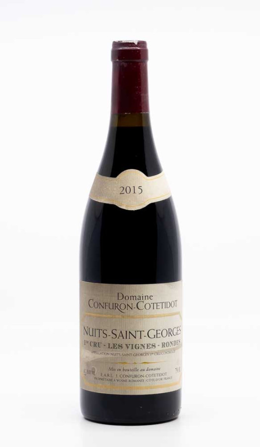CONFURON COTETIDOT - Nuits Saint Georges 1er Cru Les Vignes Rondes 2015 CONFURON COTETIDOT - Nuits Saint Georges 1er Cru Les Vignes Rondes 2015