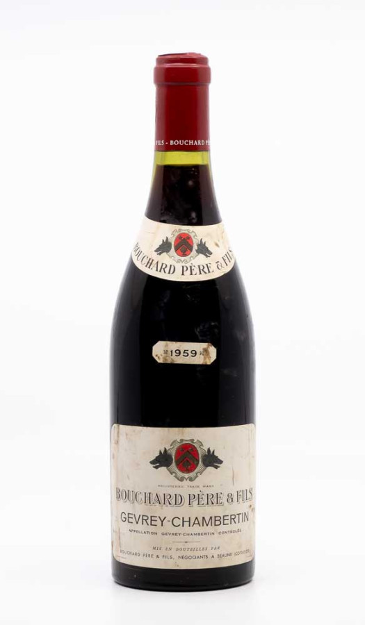 BOUCHARD PERE & FILS - Gevrey Chambertin 1959 rouge, vin village de gevrey chambertin
