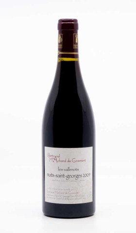MACHARD DE GRAMONT - Nuits Saint Georges Les Terrasses de Vallerots 2009 rouge, vin village de nuits saint georges