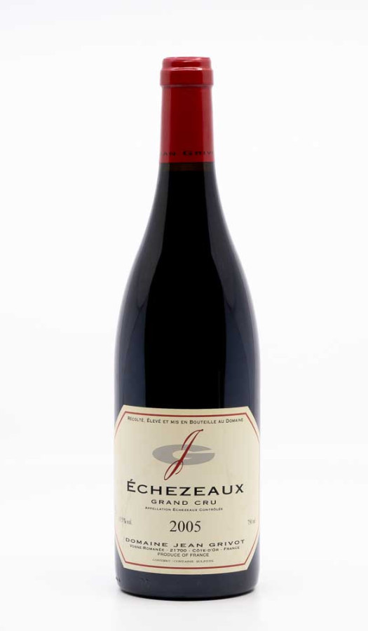 GRIVOT JEAN - Echezeaux Grand Cru 2005 rouge, vin grand cru de echezeaux